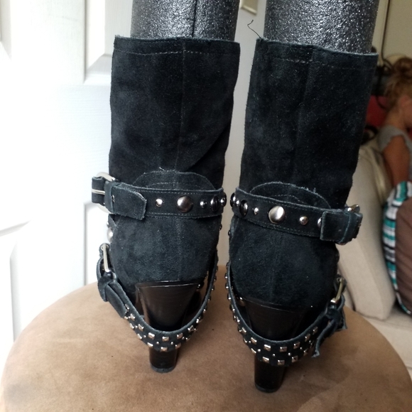 BCBGeneration moto metal studded harness bootie - Picture 5 of 10